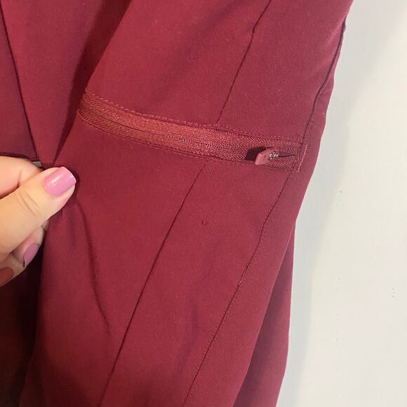 Fabletics All-Shift Scrub Jogger Dark Red Burgundy Mens/Unisex Sz S - Picture 6 of 15